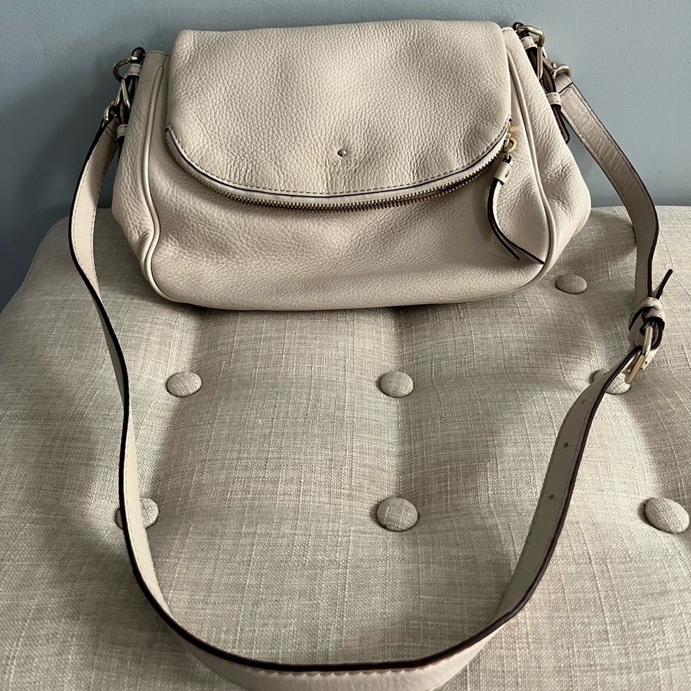Off white Kate Spade cross body bag